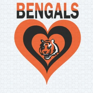 modern and bold with a playful twist Bengals classic SVG design showing excitement and pride for Cricut and Silhouette cutting machines