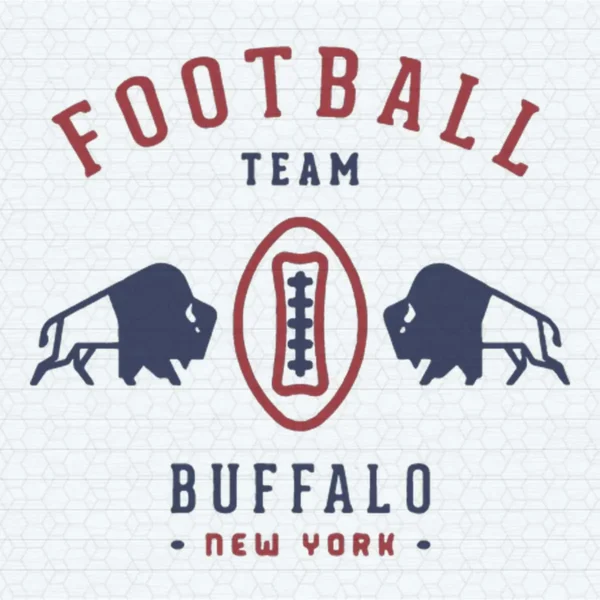 Football Team Buffalo Bills New York Lovers SVG Cut File