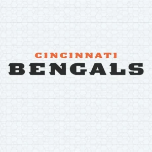 modern and bold with a touch of vintage Bengals classic SVG design showing excitement and pride for Cricut and Silhouette cutting machines