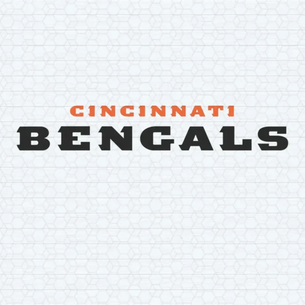 modern and bold with a touch of vintage Bengals classic SVG design showing excitement and pride for Cricut and Silhouette cutting machines