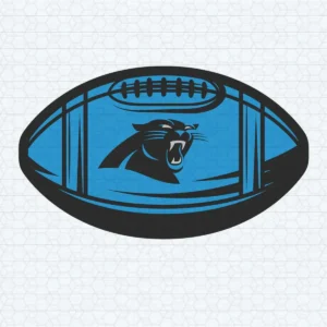 Football Vector Panthers Sport Logo SVG Cut File