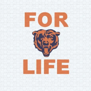 For Chicago Bears Life SVG Cricut Digital Download