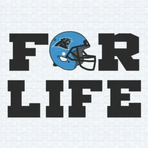 For Life Carolina Panthers SVG Cricut Digital Download
