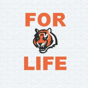 bold and modern with a touch of vintage Bengals classic SVG design showing excitement and loyalty for Cricut and Silhouette cutting machines