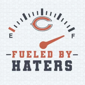 Fueled By Haters SVG Chicago Bears Vector Football Team
