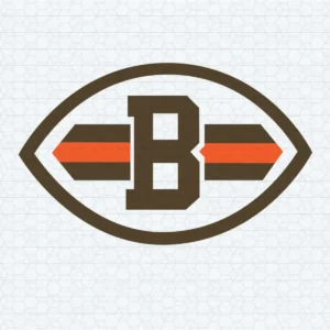 vintage with a modern twist, featuring bold lines and a classic emblematic shape Browns logo SVG design showing nostalgia and pride for Cricut and Silhouette cutting machines