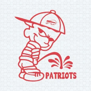 Funny Buffalo Bills Piss On New England Patriots SVG
