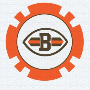 modern with a vintage touch Browns logo SVG design showing pride for Cricut and Silhouette cutting machines