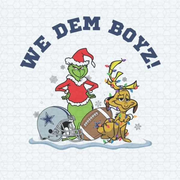 playful and whimsical with a holiday theme Cowboys classic SVG design showing joy and nostalgia for Cricut and Silhouette cutting machines
