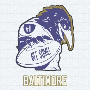 Get Some Baltimore Nfl Logo SVG Cricut File Clipart