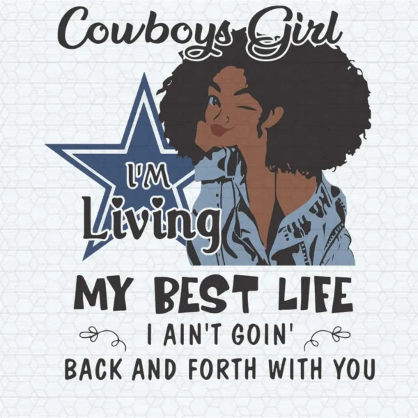 modern with a playful vintage touch Cowboys classic SVG design showing pride for Cricut and Silhouette cutting machines