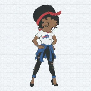 Girl Nfl Football Vector Sport Buffalo Bills Gear SVG
