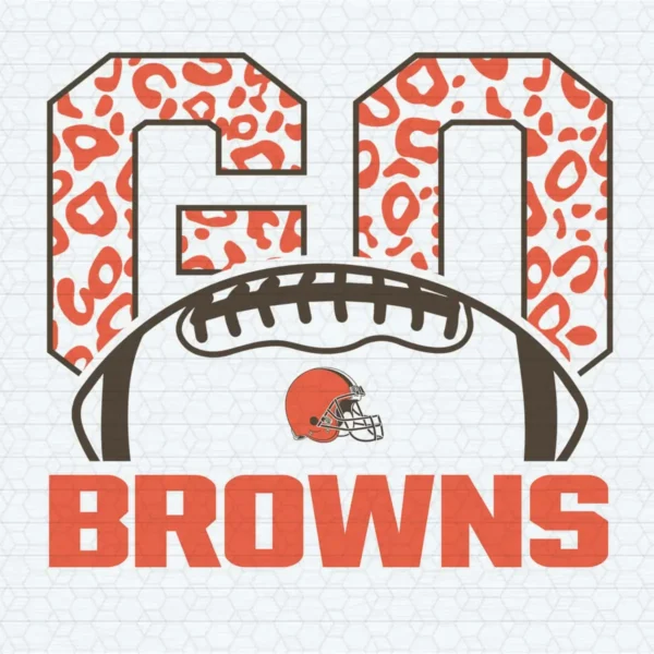 bold and modern with a vintage twist Browns classic SVG design showing pride for Cricut and Silhouette cutting machines