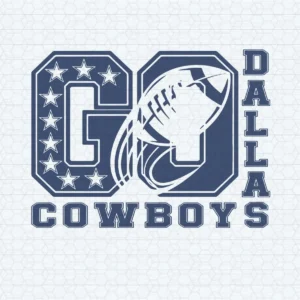 modern with a vintage touch Cowboys classic SVG design showing pride for Cricut and Silhouette cutting machines