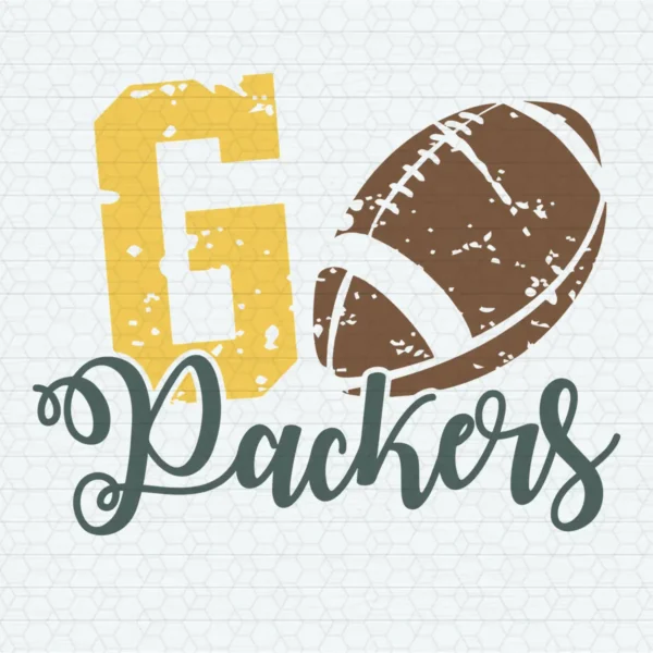 vintage with a modern twist, featuring a bold and playful aesthetic Packers classic SVG design showing nostalgia and pride for Cricut and Silhouette cutting machines