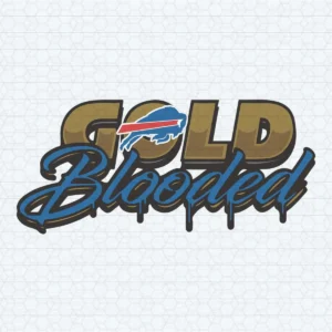 Gold Blooded Buffalo Bills SVG Cricut Digital Download