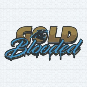 Gold Blooded Carolina Panthers SVG Super Bowl Nfl