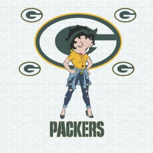 vintage with a playful twist Packers classic SVG design showing nostalgia and pride for Cricut and Silhouette cutting machines