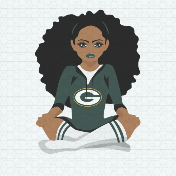 modern with a playful twist Packers classic SVG design showing pride for Cricut and Silhouette cutting machines