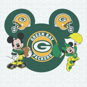 playful and modern with a nostalgic twist Packers classic SVG design showing joy and nostalgia for Cricut and Silhouette cutting machines