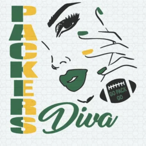 modern with a playful twist Packers classic SVG design showing pride for Cricut and Silhouette cutting machines