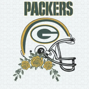 vintage with a modern twist, featuring bold and intricate details Packers helmet SVG design showing nostalgia and pride for Cricut and Silhouette cutting machines
