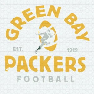 vintage with a bold and sporty aesthetic Packers classic SVG design showing nostalgia and pride for Cricut and Silhouette cutting machines