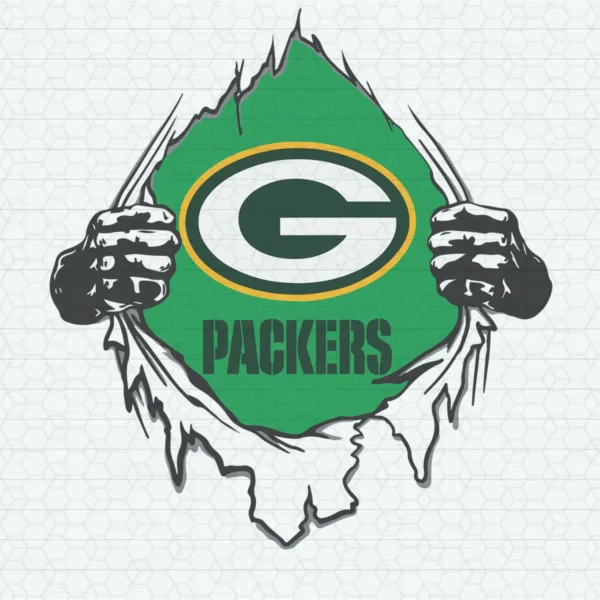 bold and modern with a vintage touch Packers classic SVG design showing pride for Cricut and Silhouette cutting machines