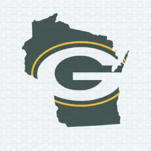 modern with vintage influences Packers logo SVG design showing pride for Cricut and Silhouette cutting machines