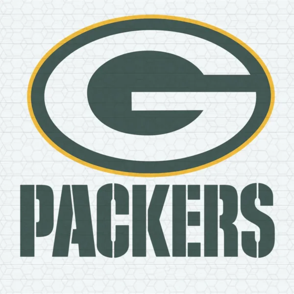modern with a vintage touch Packers logo SVG design showing pride for Cricut and Silhouette cutting machines