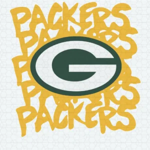 modern with a vintage touch Packers logo SVG design showing pride for Cricut and Silhouette cutting machines