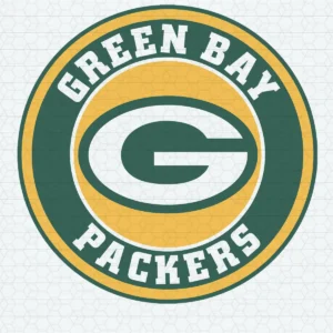 vintage with a bold and circular layout Packers logo SVG design showing pride for Cricut and Silhouette cutting machines