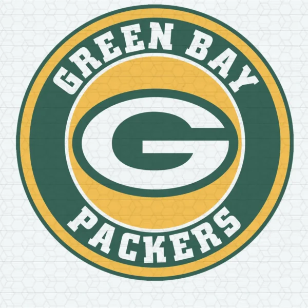 vintage with a bold and circular layout Packers logo SVG design showing pride for Cricut and Silhouette cutting machines