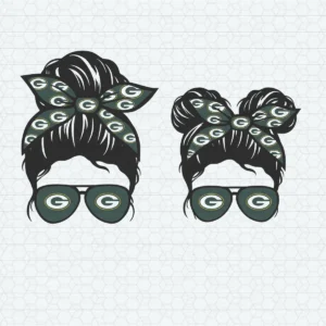modern with a playful twist Packers classic SVG design showing pride for Cricut and Silhouette cutting machines