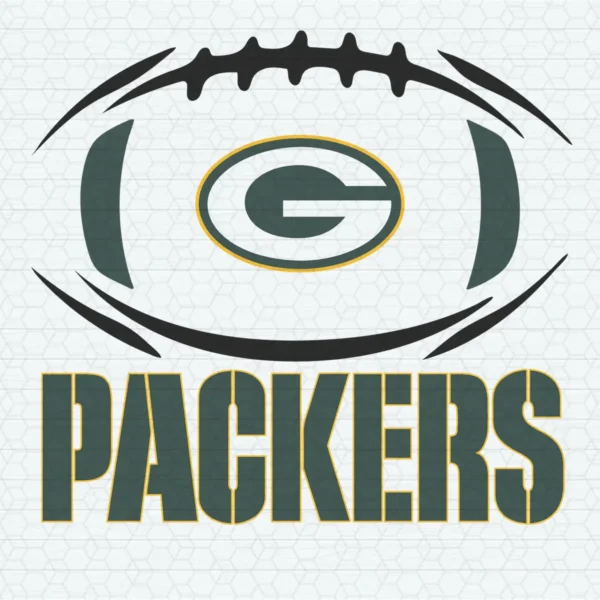 modern with a vintage touch, emphasizing boldness and team spirit Packers logo SVG design showing pride for Cricut and Silhouette cutting machines