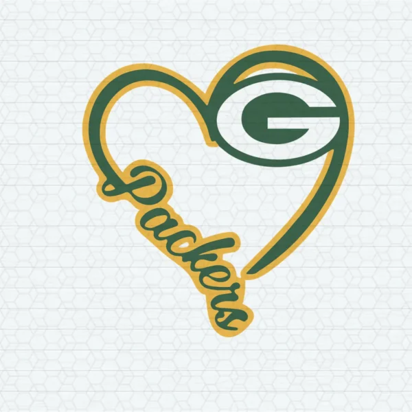 modern with a vintage touch Packers classic SVG design showing pride for Cricut and Silhouette cutting machines