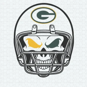 bold and modern with a vintage twist Packers helmet SVG design showing pride for Cricut and Silhouette cutting machines