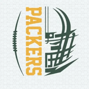 modern with a vintage twist, emphasizing boldness and team spirit Packers classic SVG design showing pride for Cricut and Silhouette cutting machines