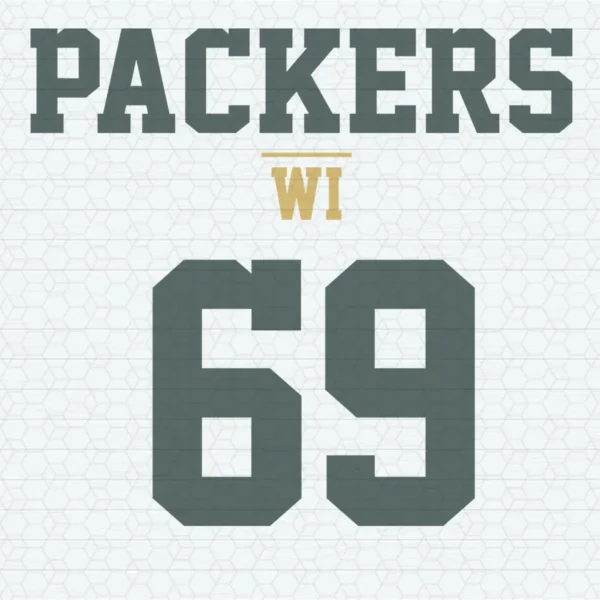 vintage with a bold and modern twist Packers classic SVG design showing pride for Cricut and Silhouette cutting machines