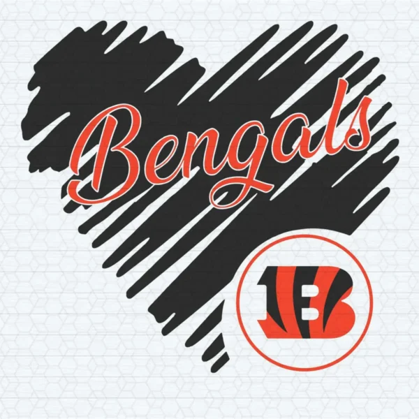 modern with a bold and playful aesthetic Bengals classic SVG design showing excitement and pride for Cricut and Silhouette cutting machines