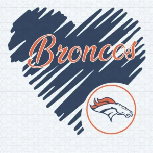 modern with a touch of vintage Broncos classic SVG design showing pride for Cricut and Silhouette cutting machines