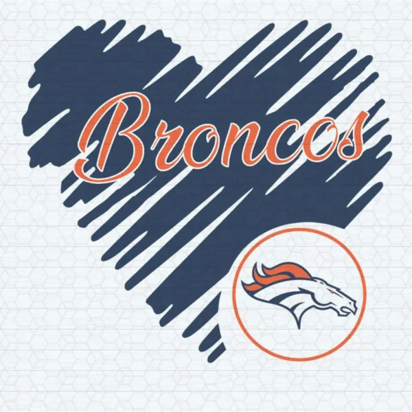 modern with a touch of vintage Broncos classic SVG design showing pride for Cricut and Silhouette cutting machines