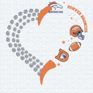 modern with vintage influences Broncos classic SVG design showing pride for Cricut and Silhouette cutting machines