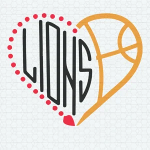 modern and bold with a playful twist Lions classic SVG design showing excitement and pride for Cricut and Silhouette cutting machines