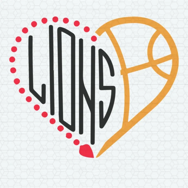 modern and bold with a playful twist Lions classic SVG design showing excitement and pride for Cricut and Silhouette cutting machines