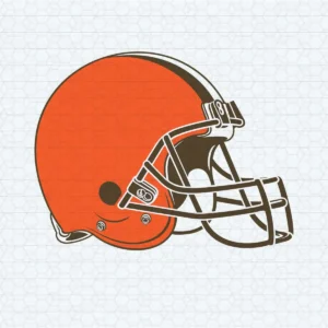 vintage with a modern twist, emphasizing nostalgia and team heritage Browns helmet SVG design showing nostalgia and pride for Cricut and Silhouette cutting machines