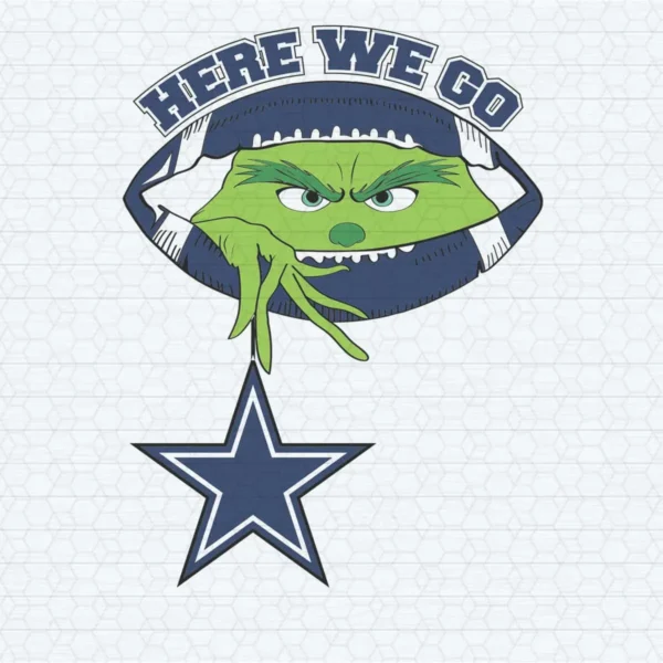 modern with a playful twist Cowboys classic SVG design showing excitement for Cricut and Silhouette cutting machines