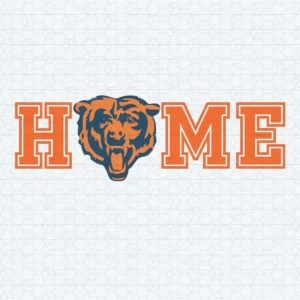 Home Chicago Bears NFL Football Vector SVG Cricut File