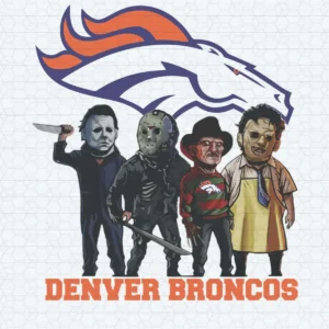 modern with a playful twist, incorporating pop culture elements Broncos classic SVG design showing excitement and nostalgia for Cricut and Silhouette cutting machines