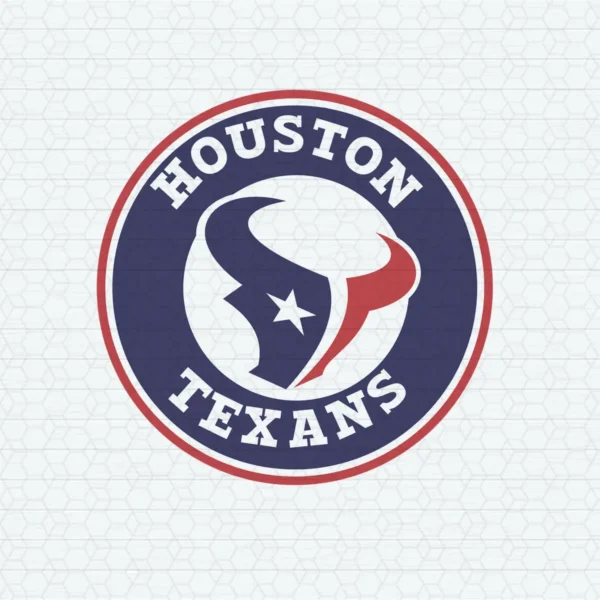 modern with a bold and circular emblem Texans logo SVG design showing pride for Cricut and Silhouette cutting machines